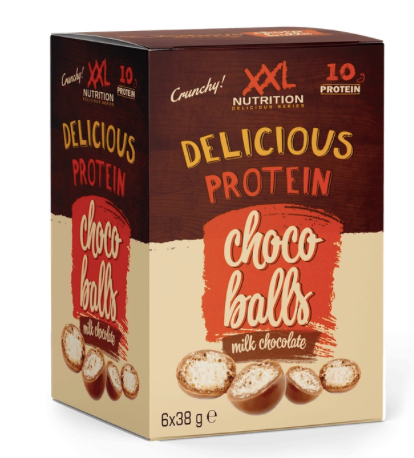 Delicious protein choco balls