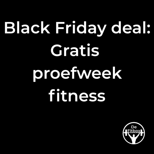 Black Friday deal: gratis proefweek fitness!